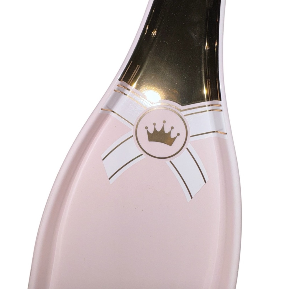 5A* Rosanna Champagne Bottle Serving Tray in a gift box
13.5”X4.5”X1” pink gold - Picture 5 of 14